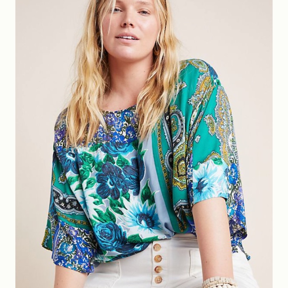Anthropologie Ellery Blouse - Plus Size